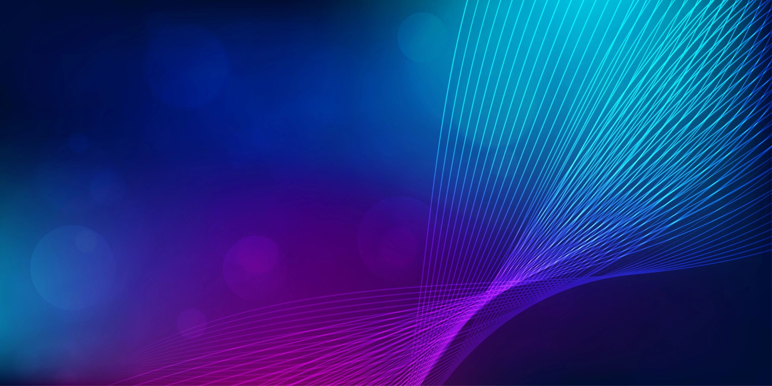 Abstract blue digital network representing connected technology platforms
